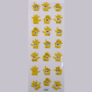 Gülen Yüzler  Yapışkan Stiker